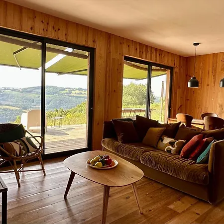 Maison Bois Avec Vue Piscine Holiday home