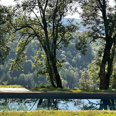 Maison Bois Avec Vue Piscine Holiday home
