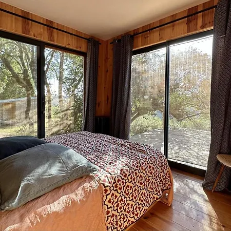 Casa de Férias Maison Bois Avec Vue Piscine Teillet (Tarn)