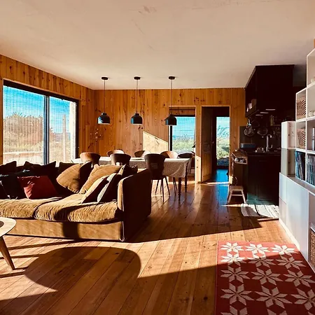 Casa de Férias Maison Bois Avec Vue Piscine Teillet (Tarn)