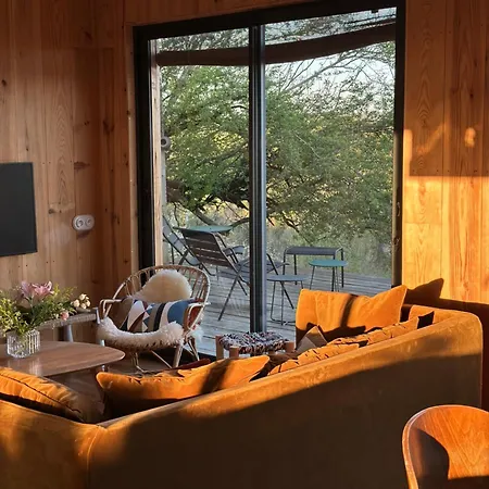 Maison Bois Avec Vue Piscine بيت للعطل