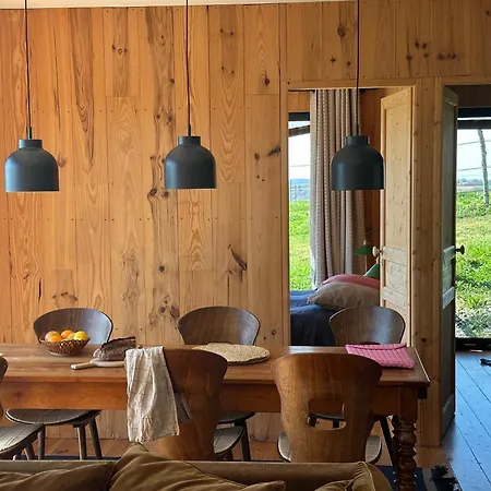 Casa de Férias Maison Bois Avec Vue Piscine Teillet (Tarn)